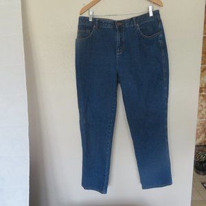 Bill Blass Stretch Blue Jeans Size 14